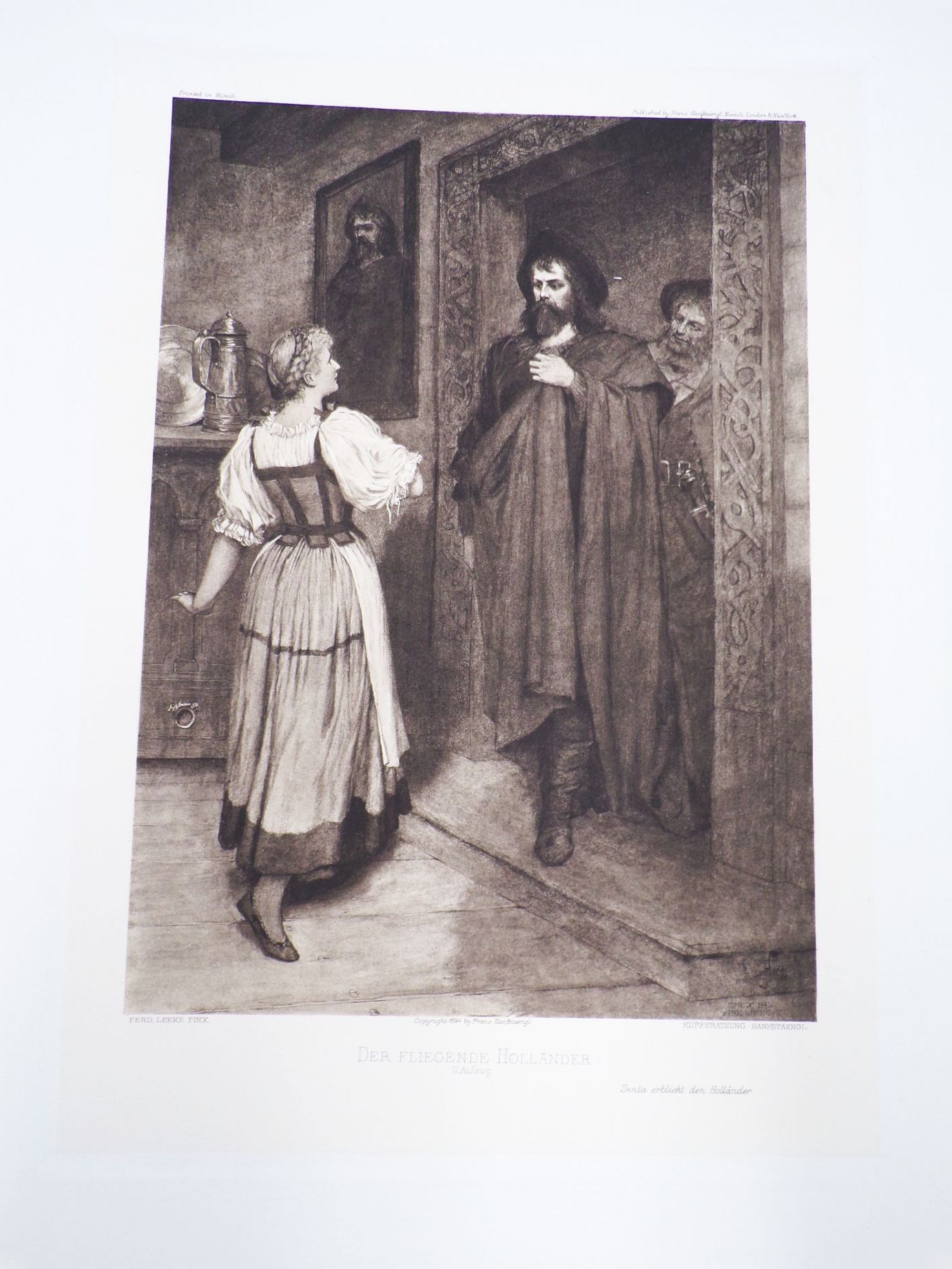 Richard Wagner Werk Ein Bildercyclus Begleitender Text von Franz Muncker