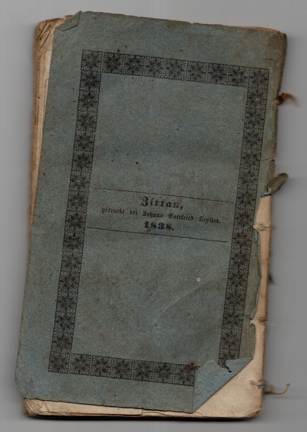 Beschreibung der Reise Karl Gottlieb Seibts geborenen Zittauers nach Ostindien 1838 Beschreibung der Reise Karl Gottlieb Seibts geborenen Zittauers nach Ostindien 1838