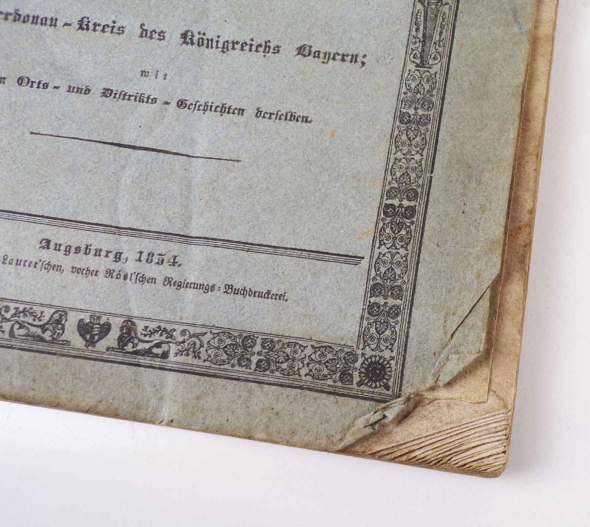 Die Wappen der Städte Märkte und Marktberechtigten Orte Oberdonau Kreis 1834 