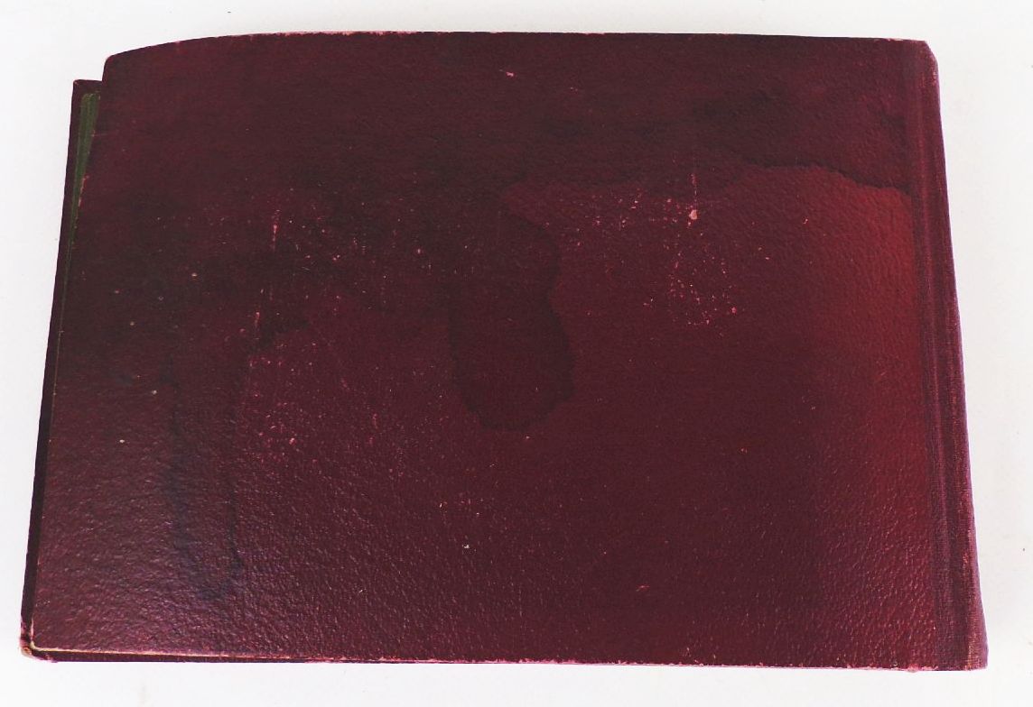 Geldsorten aller Länder Postkartenalbum Geld Münz Ansichtskarten um 1910 Rarität 45 Präge Ansichtskarten