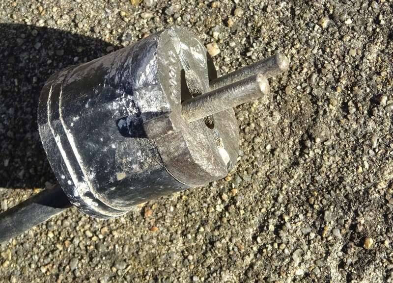 Alte Strassenleuchte DDR Straßenlaterne Straßenlampe XXL Loft Deko Lampe