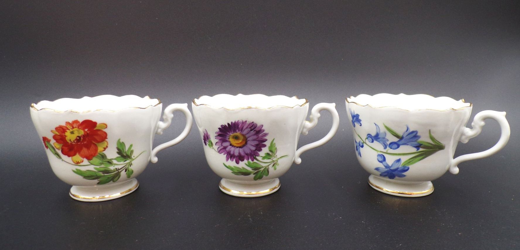 Meissen Kaffeeservice Bunte Blume 26 Teile 2 Wahl Meissen Kaffeeservice Bunte Blume 26 Teile 2 Wahl