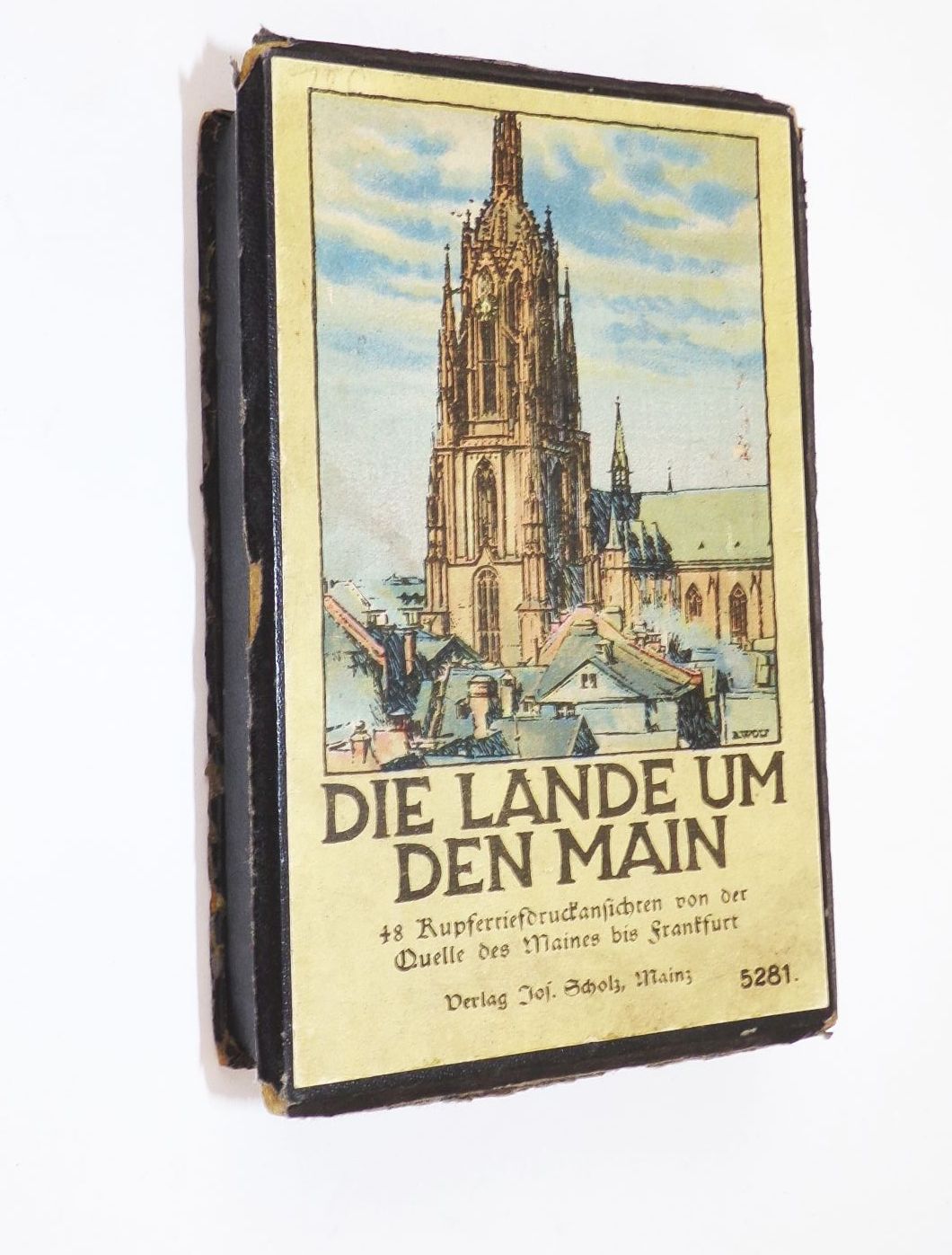 Kartenspiel Die Lande um den Main Jos Scholz Mainz 1930er Quartett Kartenspiel Die Lande um den Main Jos Scholz Mainz 1930er Quartett