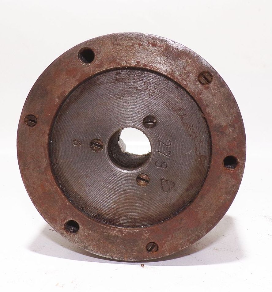 Altes Dreibackenfutter Spannfutter Drehfutter Durchmesser 85 mm 