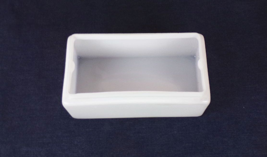 Altes Lampenglas Rechteck Weiß Opalglas Bauhaus Wagenfeld Lampenschirm