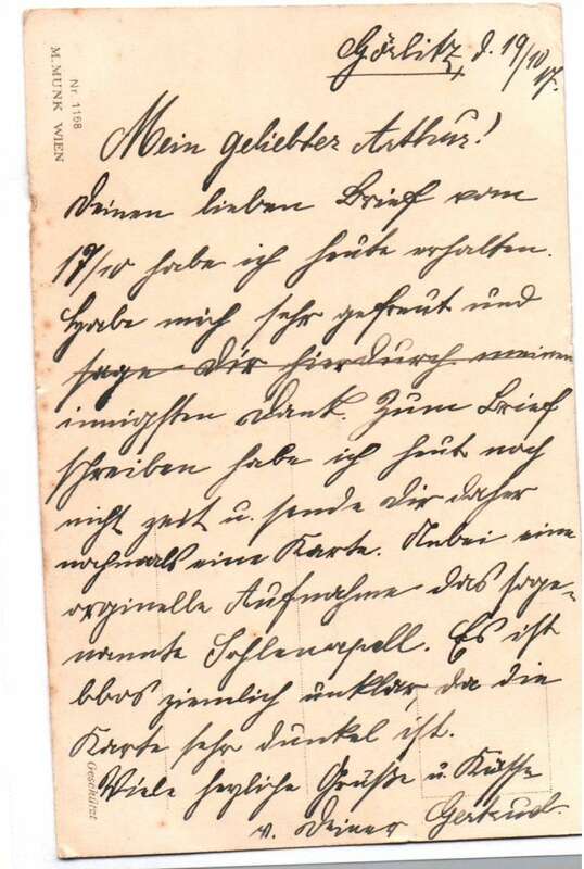 Ak Pauli Ebner Gute Nacht Katze 1917