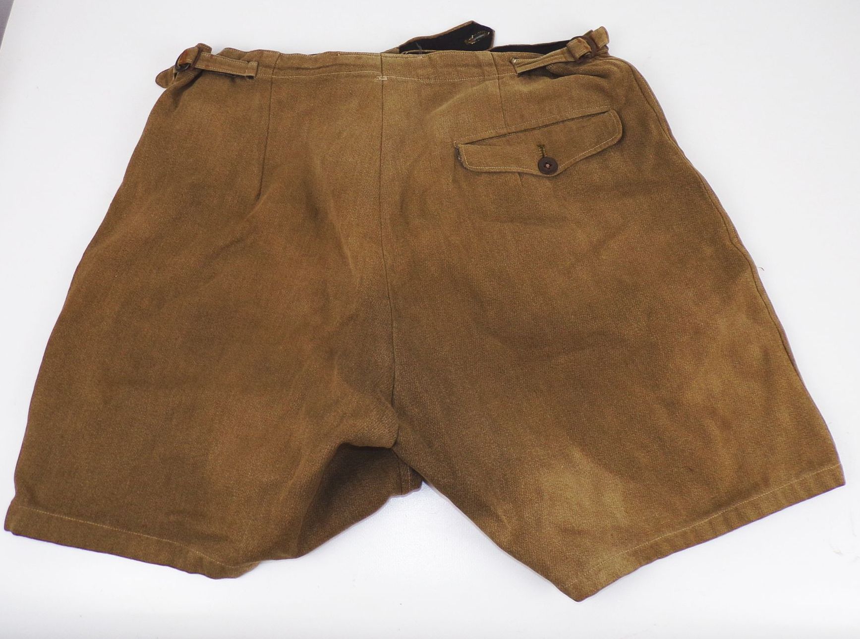Alte Herren Shorts Hose khaki wohl 2 Wk vintage