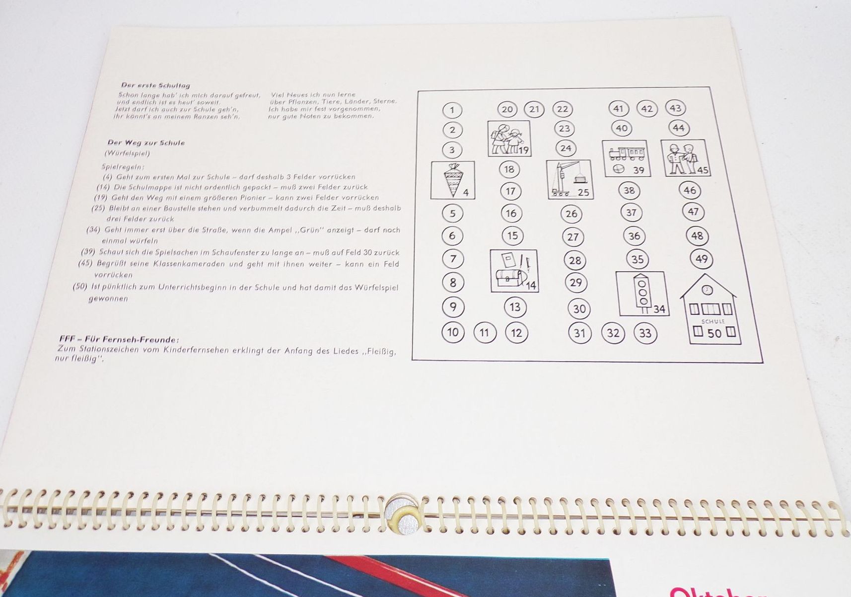 Gute Bekannte Kinderkalender 1968 DDR Geburtstagsgeschenk 