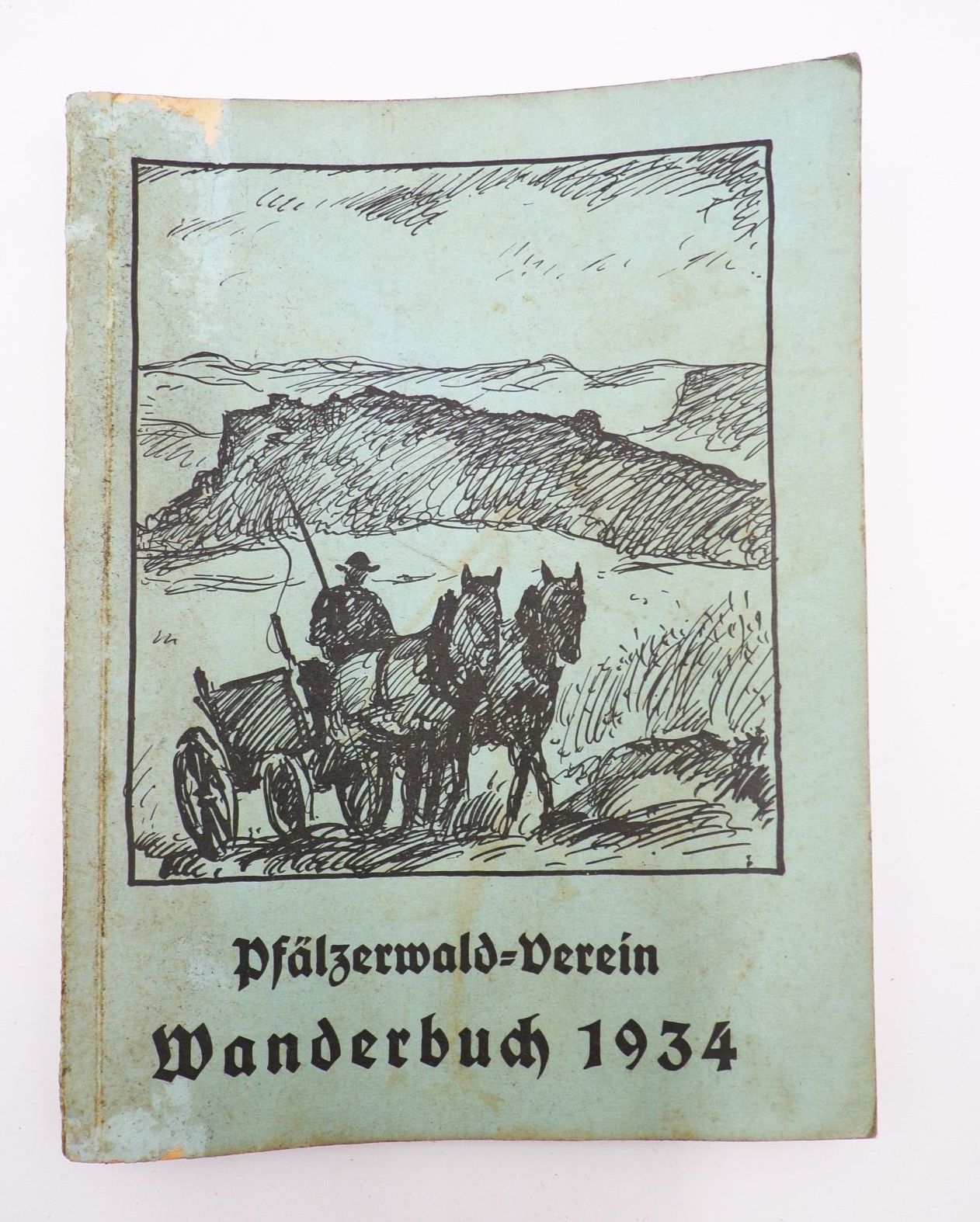 Pfälzerwald Verein Wanderbuch 8 Stück Oberpfalz Pfalz Antiquarische Bücher