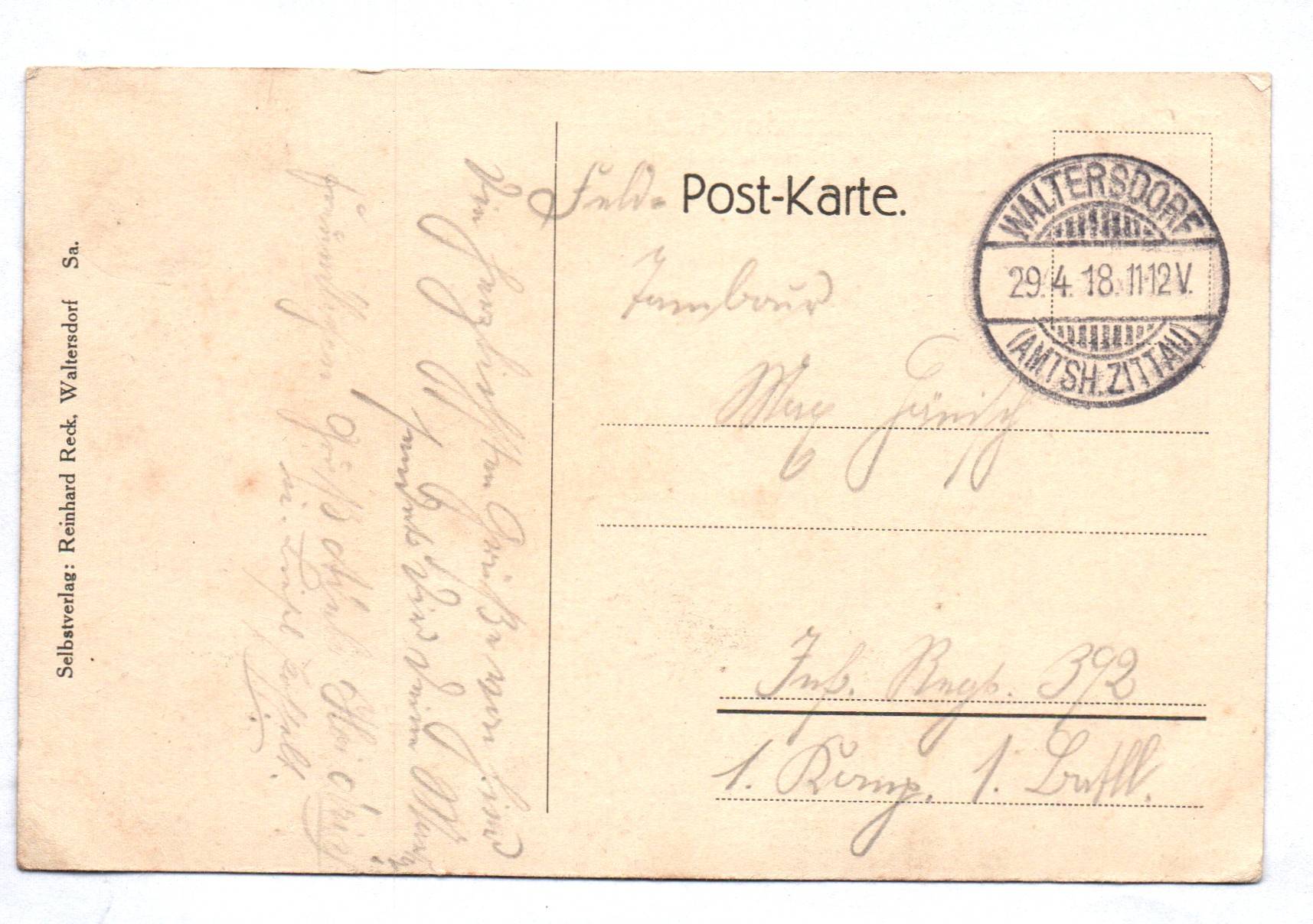 Ak Waltersdorf Baude Rübezahl Lausche Zittauer Gebirge 1918 Ak Waltersdorf Baude Rübezahl Lausche Zittauer Gebirge 1918