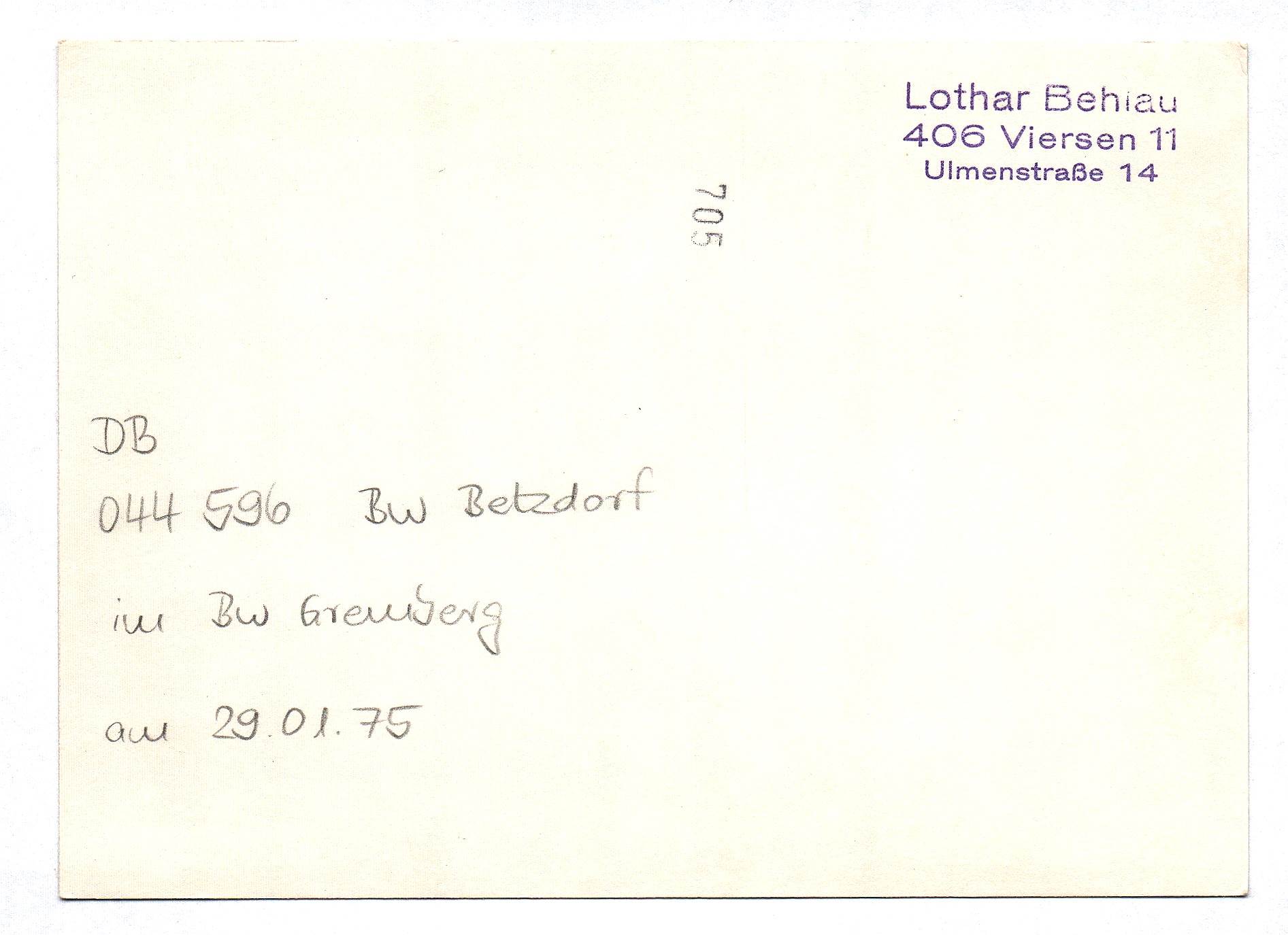 Foto DB 044 596-5 Dampflok Bw Betzdorf im Bw Gremberg 1960er, 1970er