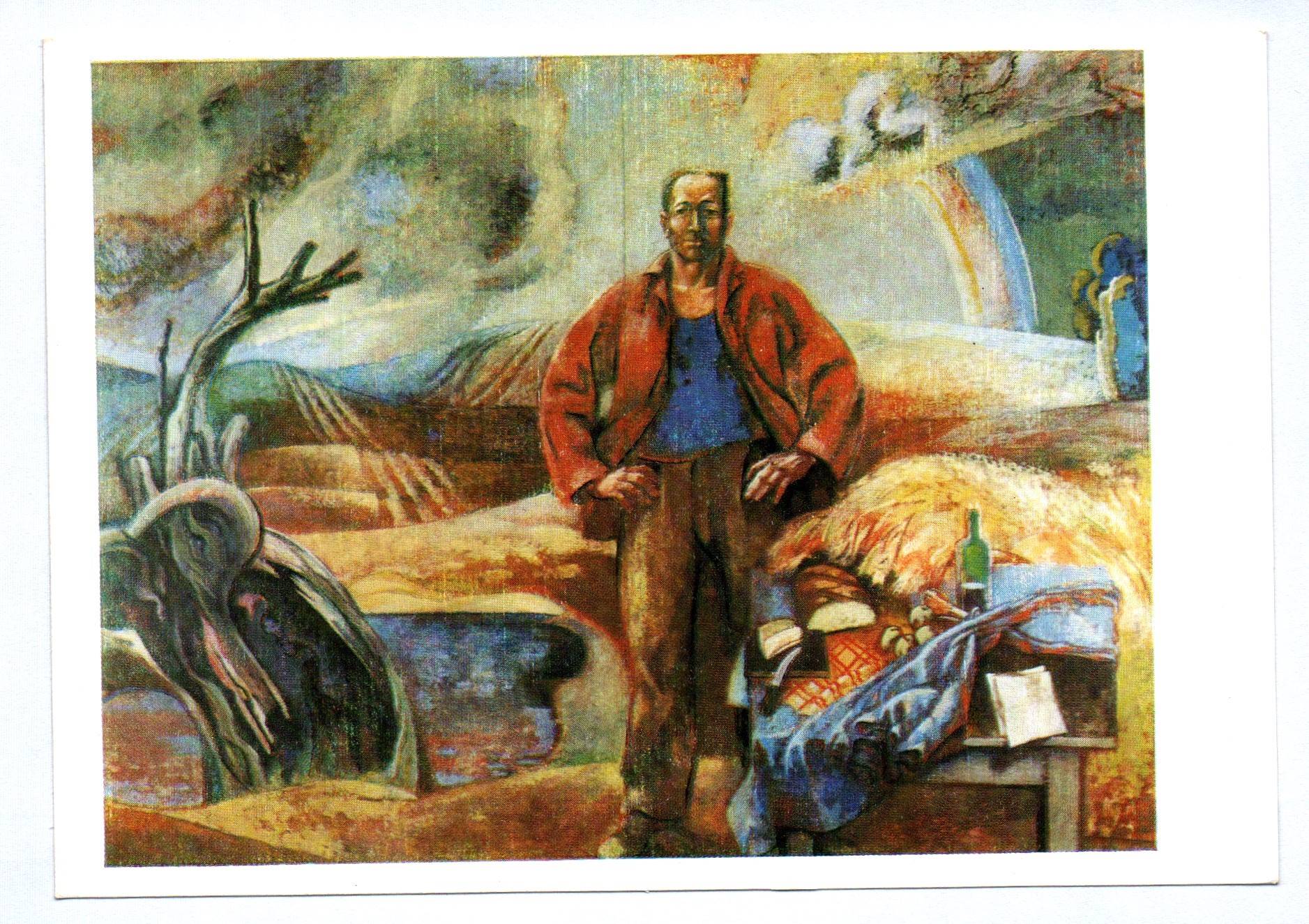 Künstler Ak Wolfram Schubert Brot für alle