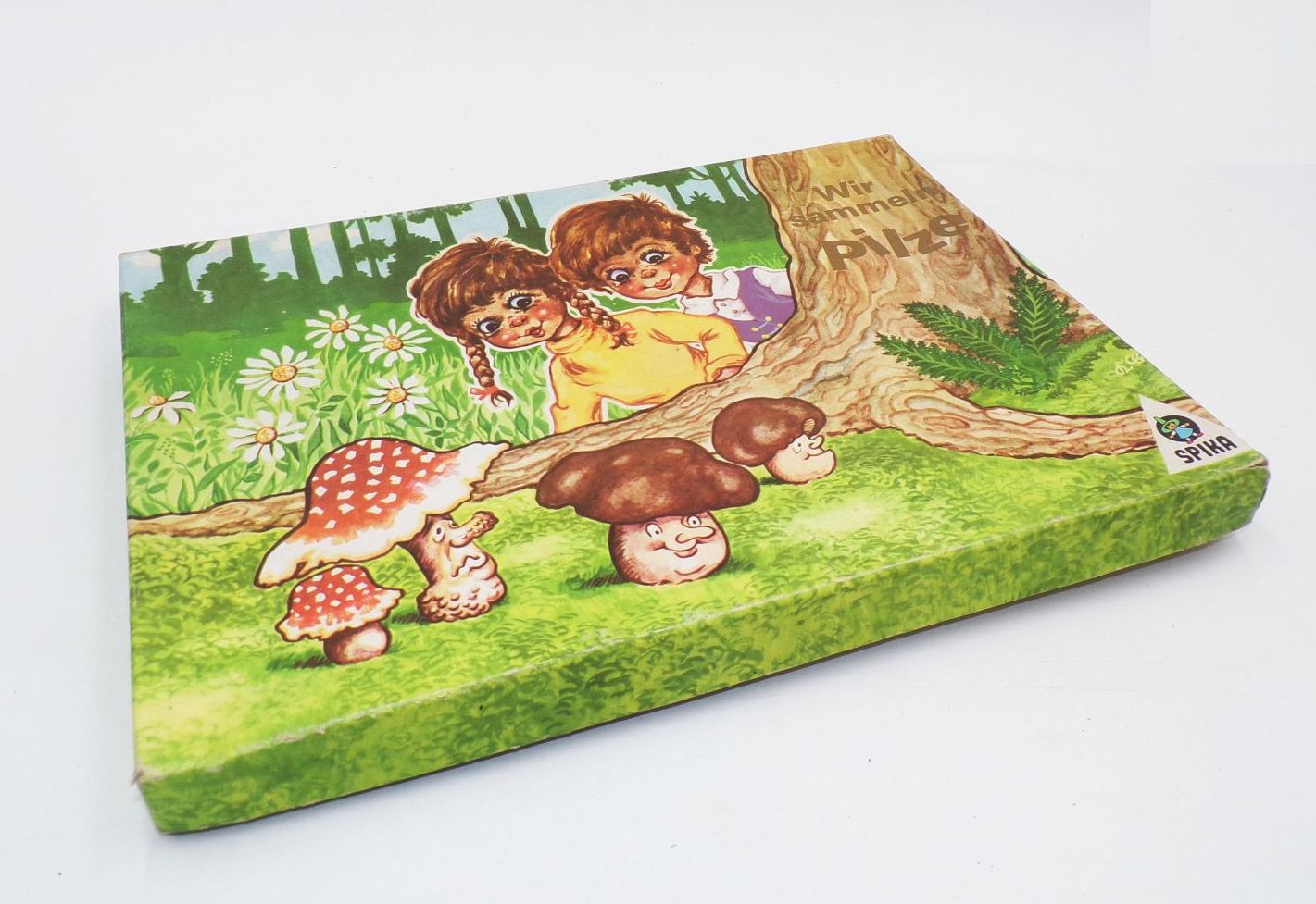 Wir sammeln Pilze DDR Würfelspiel Spika original Brettspiel Wir sammeln Pilze DDR Würfelspiel Spika original Brettspiel