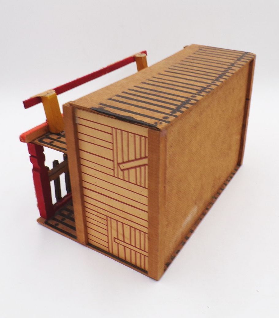 Konvolut Wildwest Häuser Saloon DDR