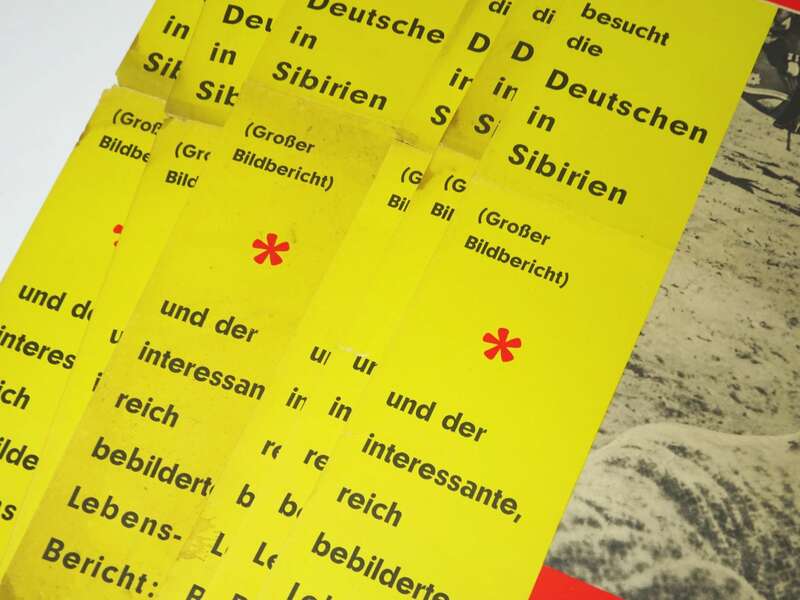 Quick Plakat Kronprinz Wilhelm von Preußen 7 Poster Totenkopfhusar 1960er 