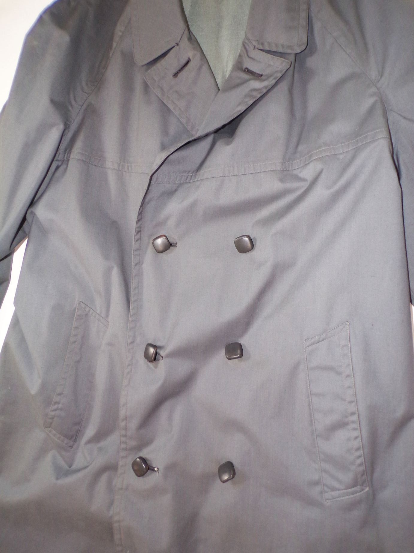 Alter Herren Mantel grau DDR 60er Vintage Mode lang Alter Herren Mantel grau DDR 60er Vintage Mode lang