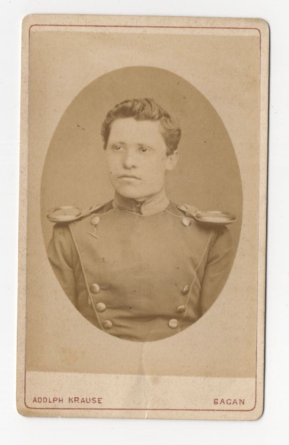 CDV Foto Ulan um 1870 Sagan Schlesien