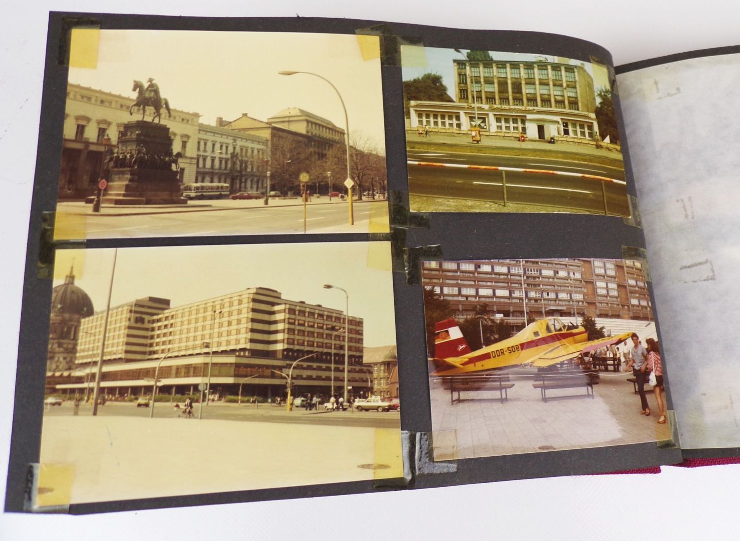 2 x Fotoalbum Ost Berlin DDR 1980er Vintage GDR Fotos
