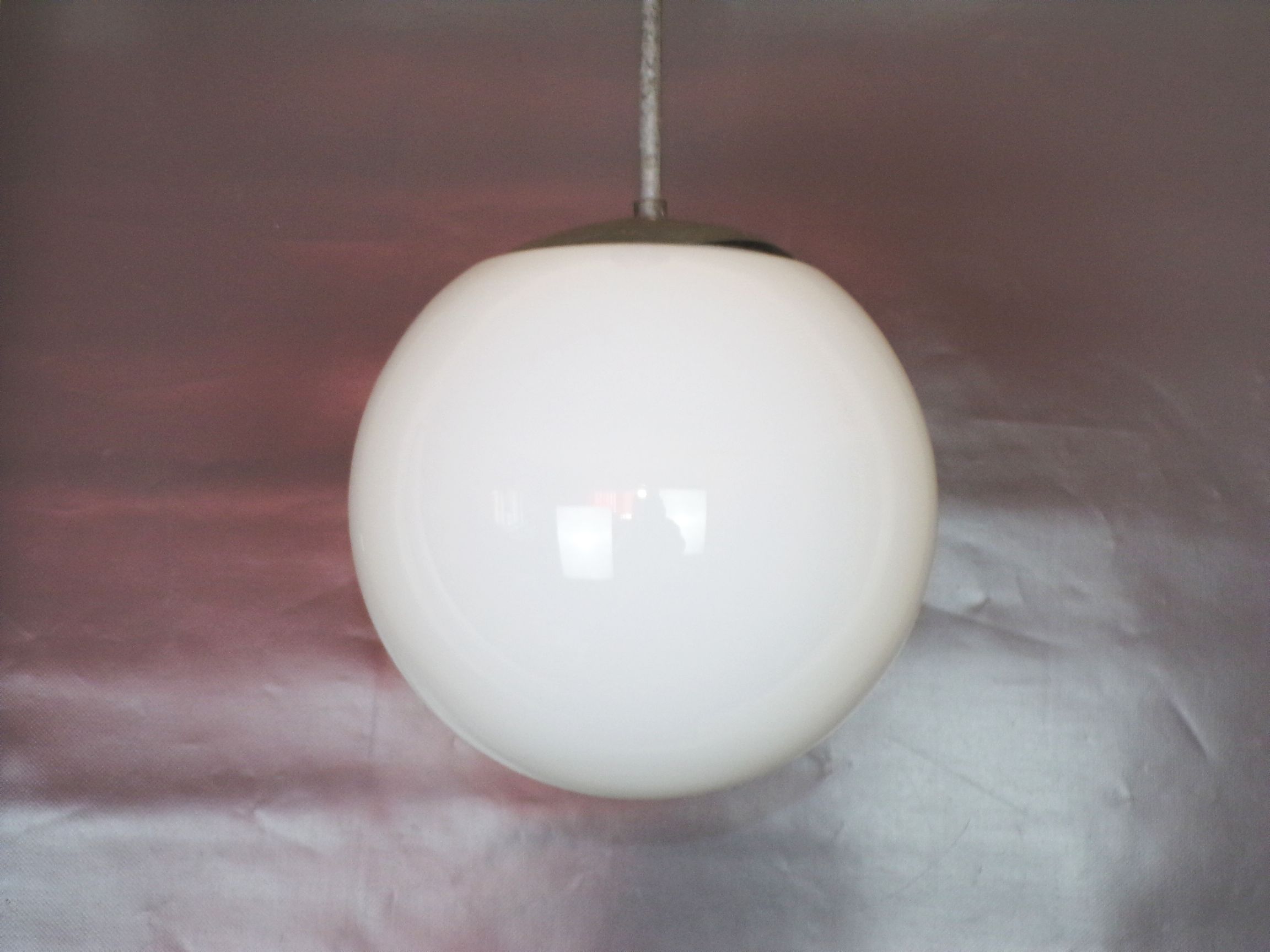 Alte Bauhaus Kugellampe Pendellampe Art Deco Vintage Leuchte 