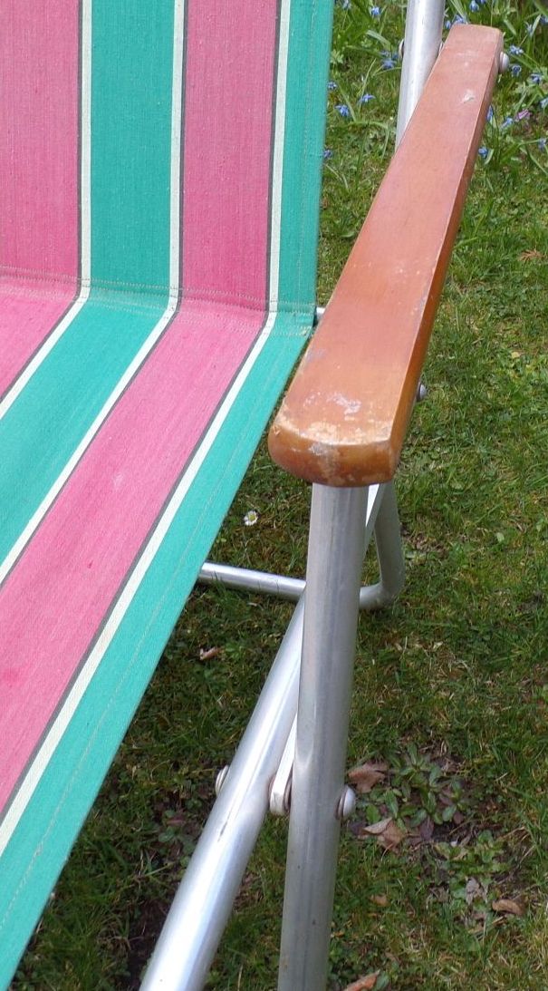 Old Campingstuhl Klappstuhl DDR Retro Look GDR vintage