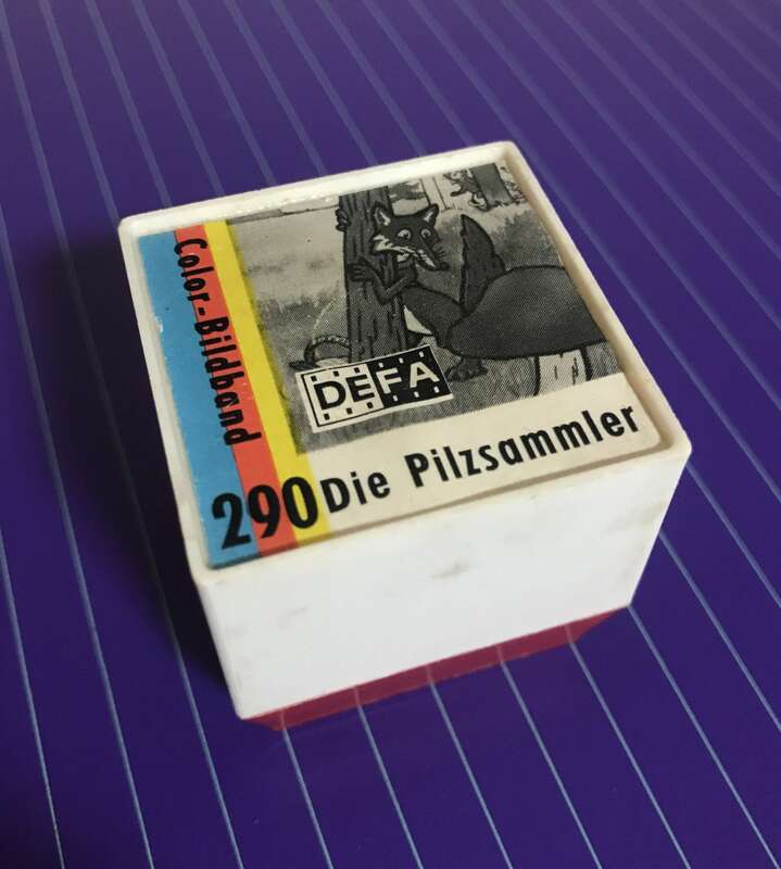 DDR DEFA Rollfilm 290 Die Pilzsammler Color Bildband