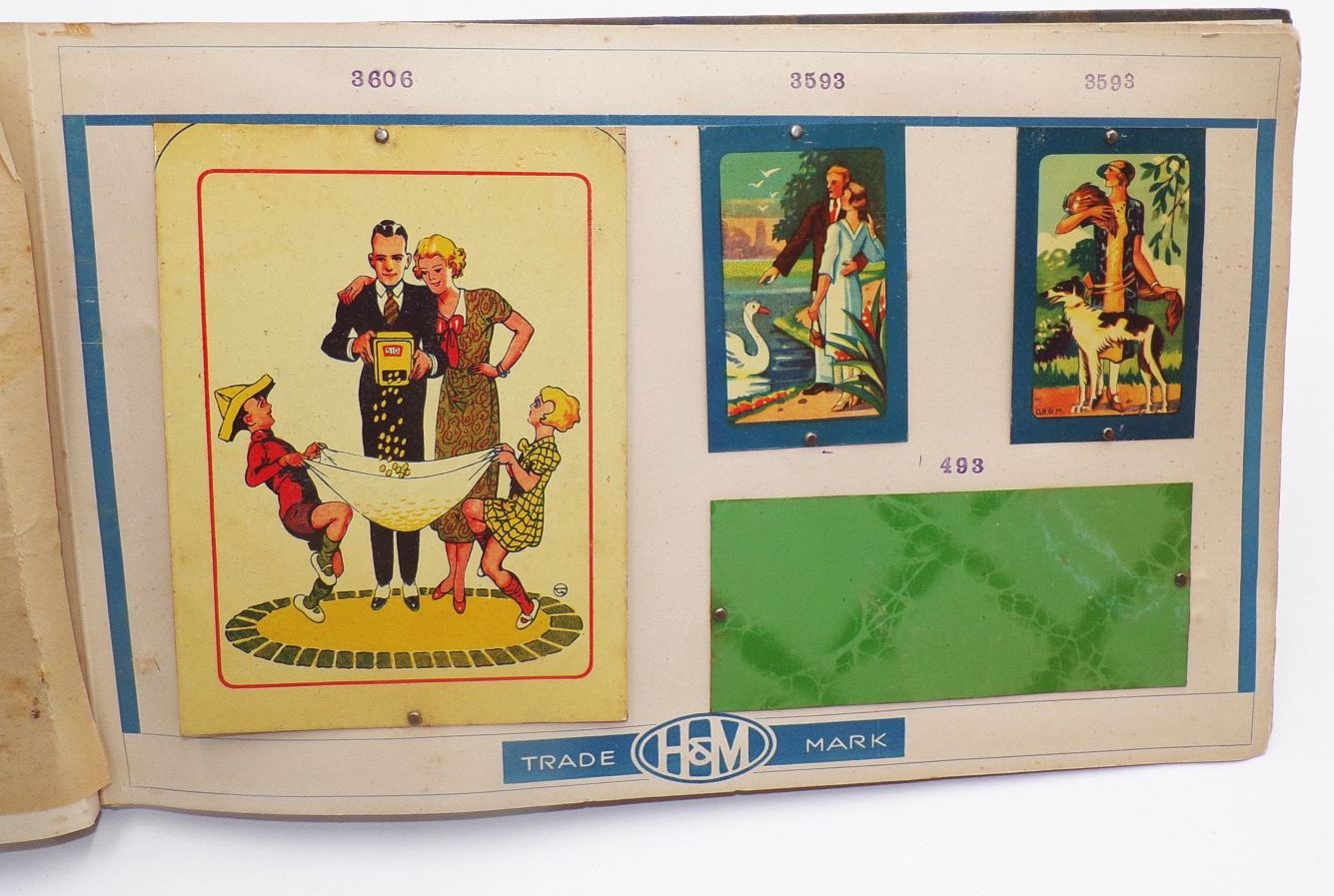 Musterbuch für Blechdosen Reklame Sammler Vintage Musterbuch für Blechdosen Reklame Sammler Vintage