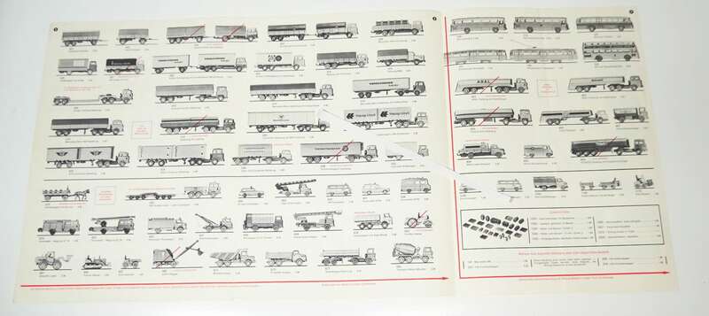 Preisliste 1976 Wiking Autos Verkehrsmodelle 