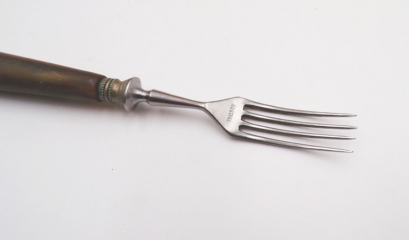 Altes Besteck May u vom Hau Ohligs Solingen Rostfrei 24 Teile Messer Gabel