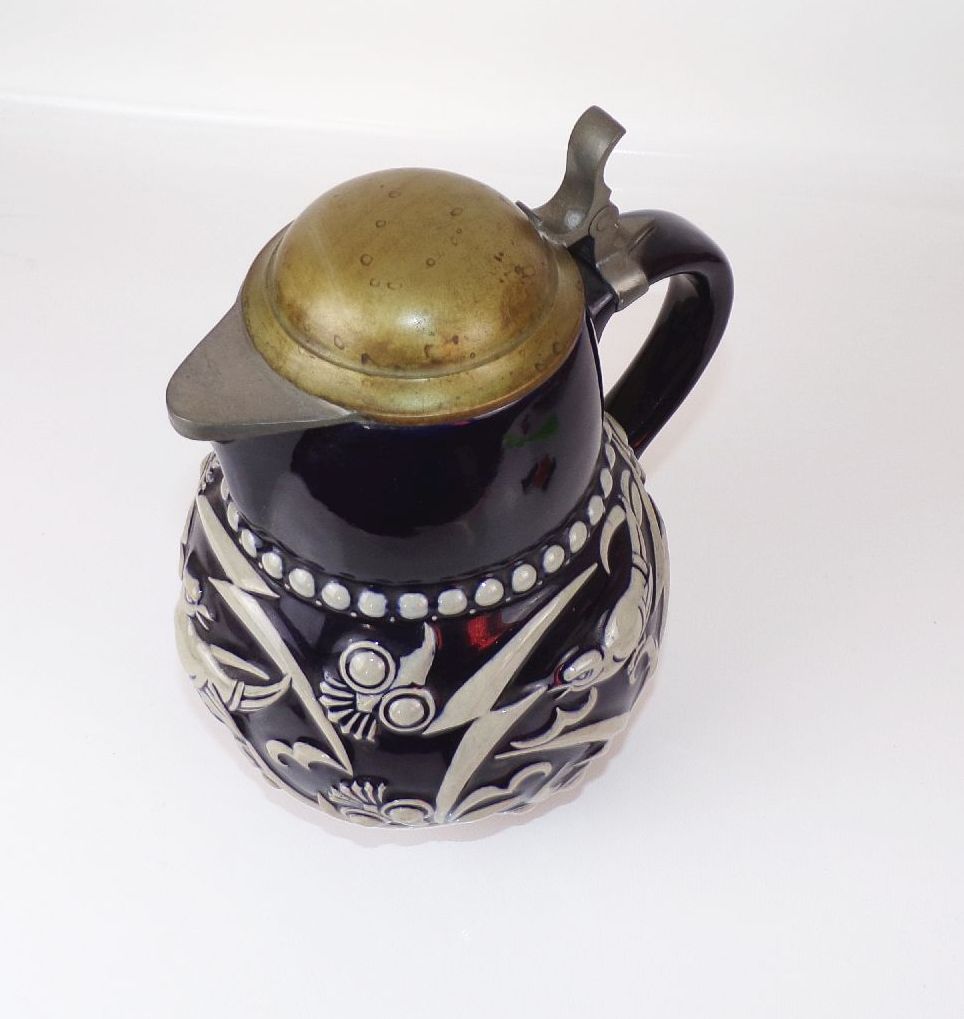 Alter Krug Reinhold Merkelbach Grenzhausen Keramik Steinzeug Kanne Alter Krug Reinhold Merkelbach Grenzhausen Keramik Steinzeug Kanne