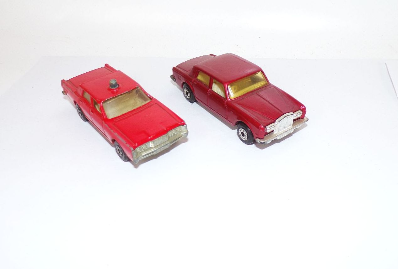 Lot Matchbox Superfast Autos Made in England Lesney