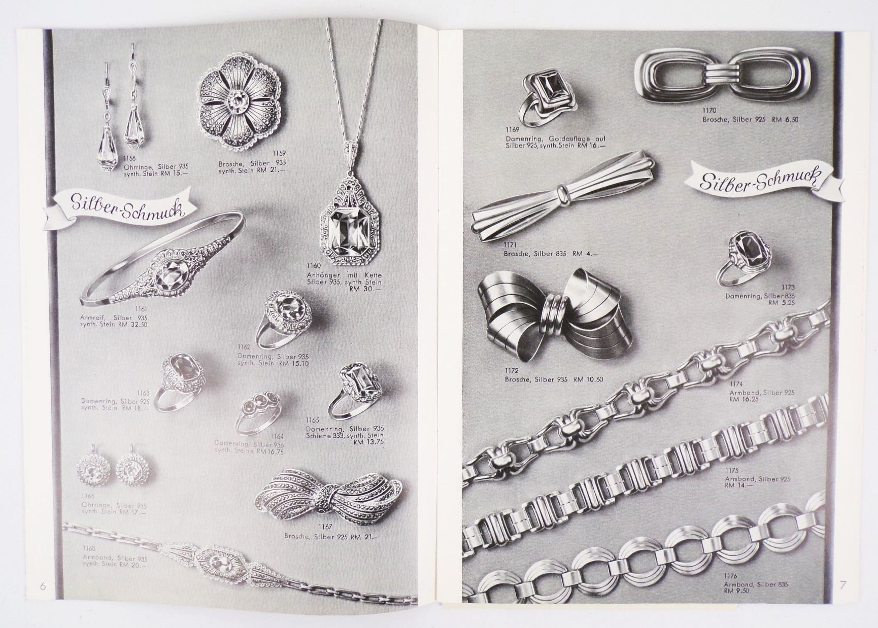Laurin Schmuck Katalog 1939