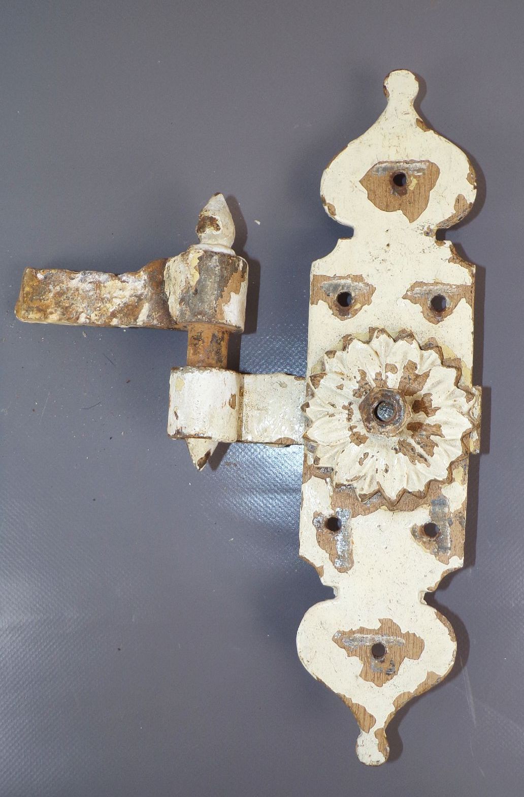 Alte Eisen Türbänder mit Türscharnier Rustikal Deko Türband