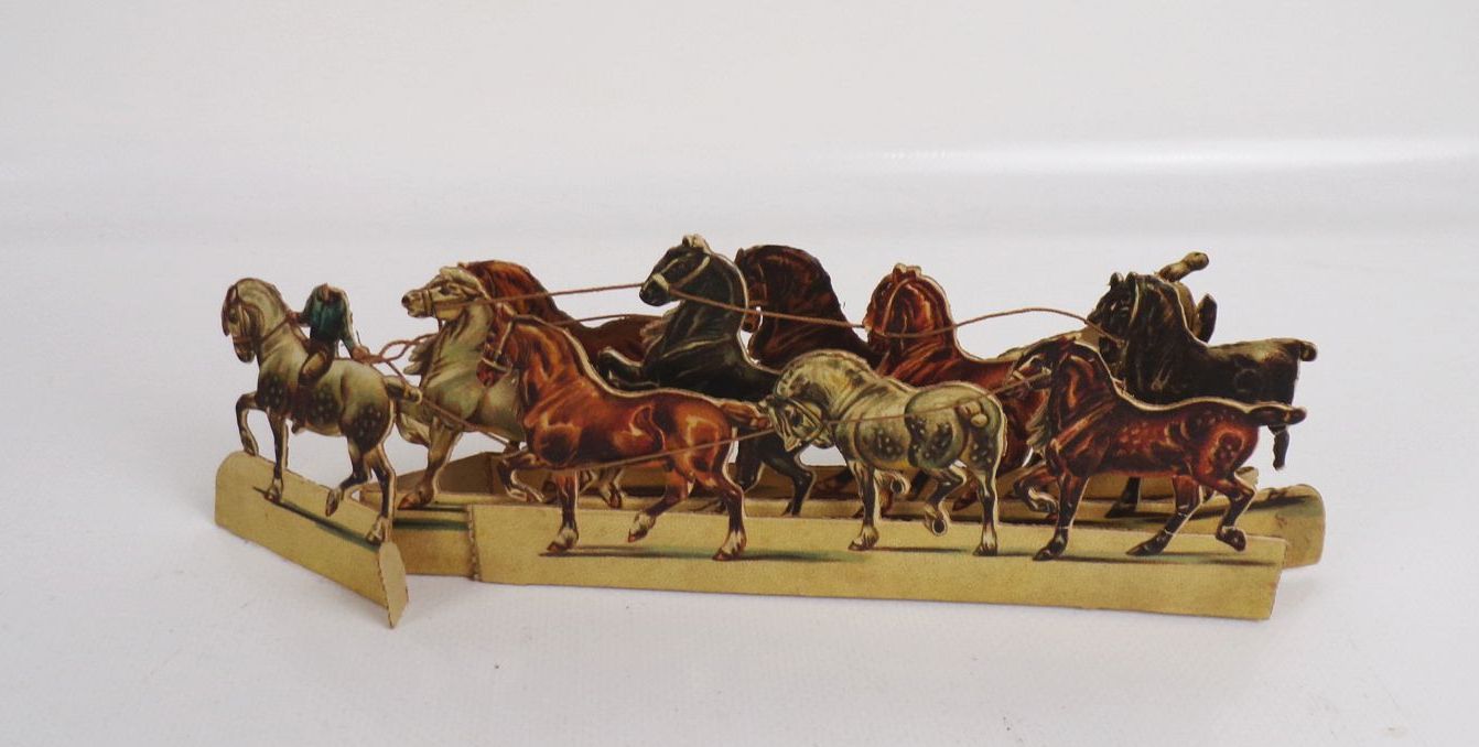 Konvolut alte Oblaten Glanzbilder um 1900 scraps