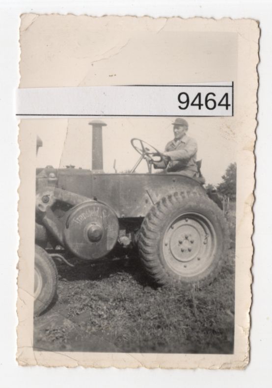 Foto Lanz Traktor Transfeld Schwungrad Trecker 1930er 