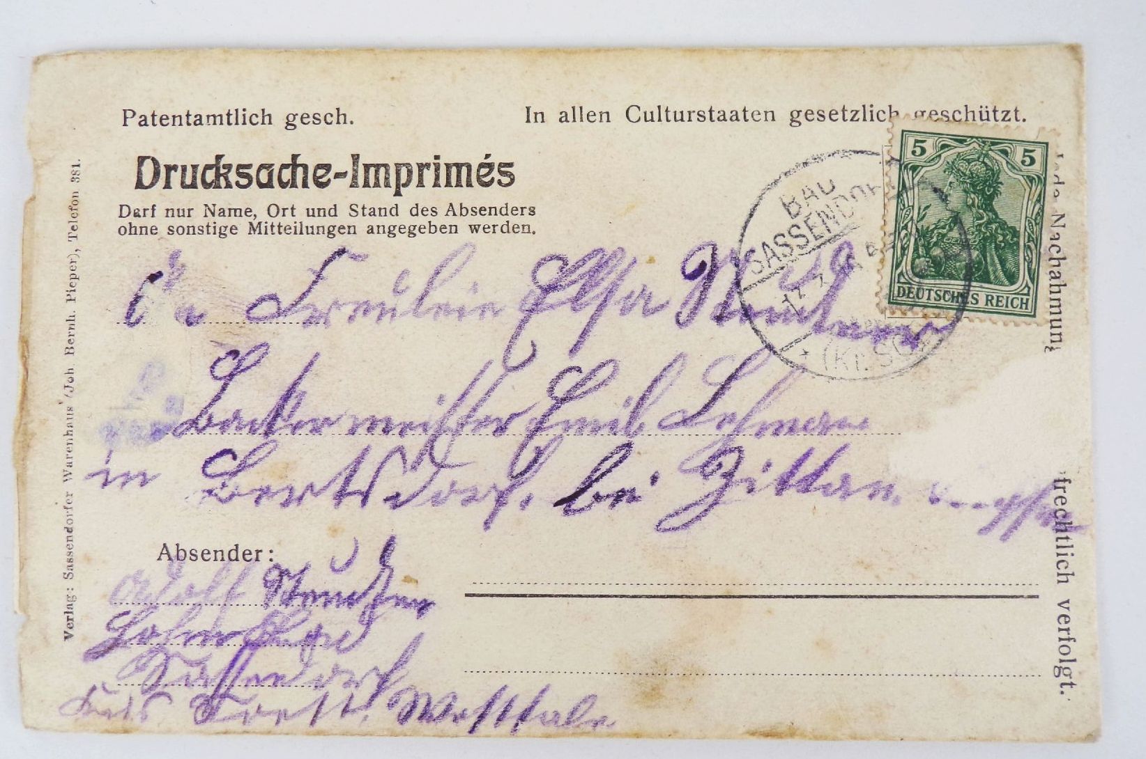 Ak Gruß aus Bad Sassendorf Mechanische Karte Leporello 