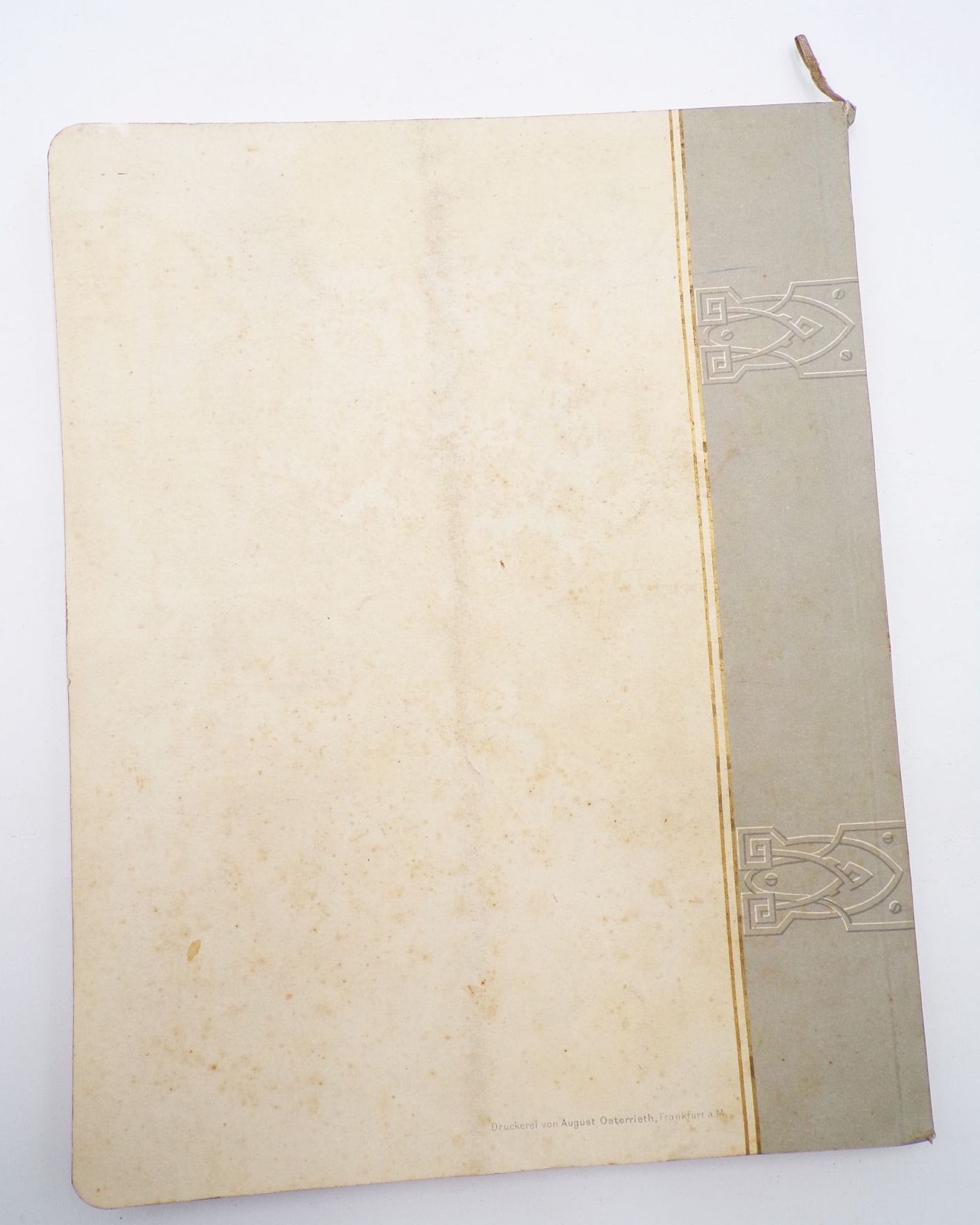 Alter Katalog Medizinisches Spezialhaus Cassel Frankfurt um 1900 Chirurgie