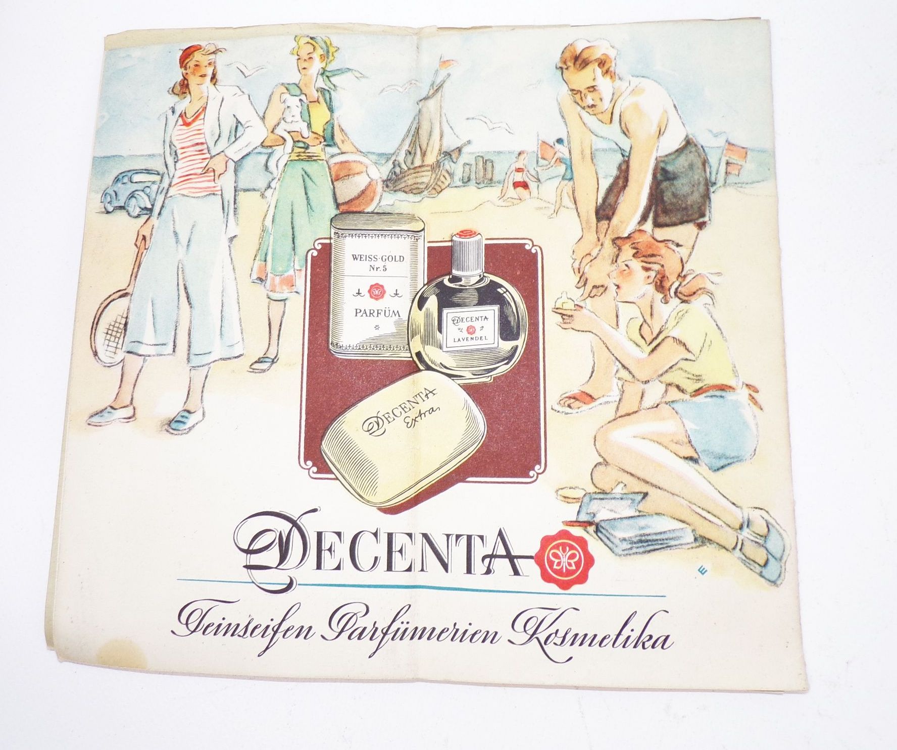 Frohe Ostsee Fahrten DSU 1953 mit Deutsche Reichsbahn Fahrplan 