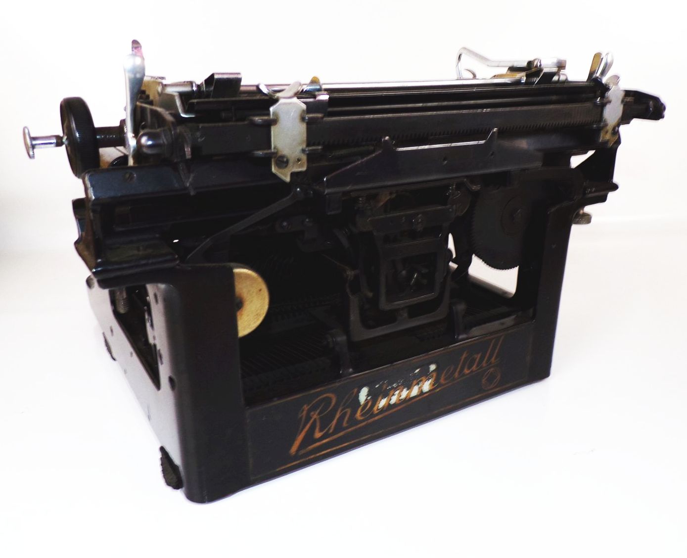 Alte Rheinmetall Record Schreibmaschine typewriter Antik Deko Alte Rheinmetall Record Schreibmaschine typewriter Antik Deko
