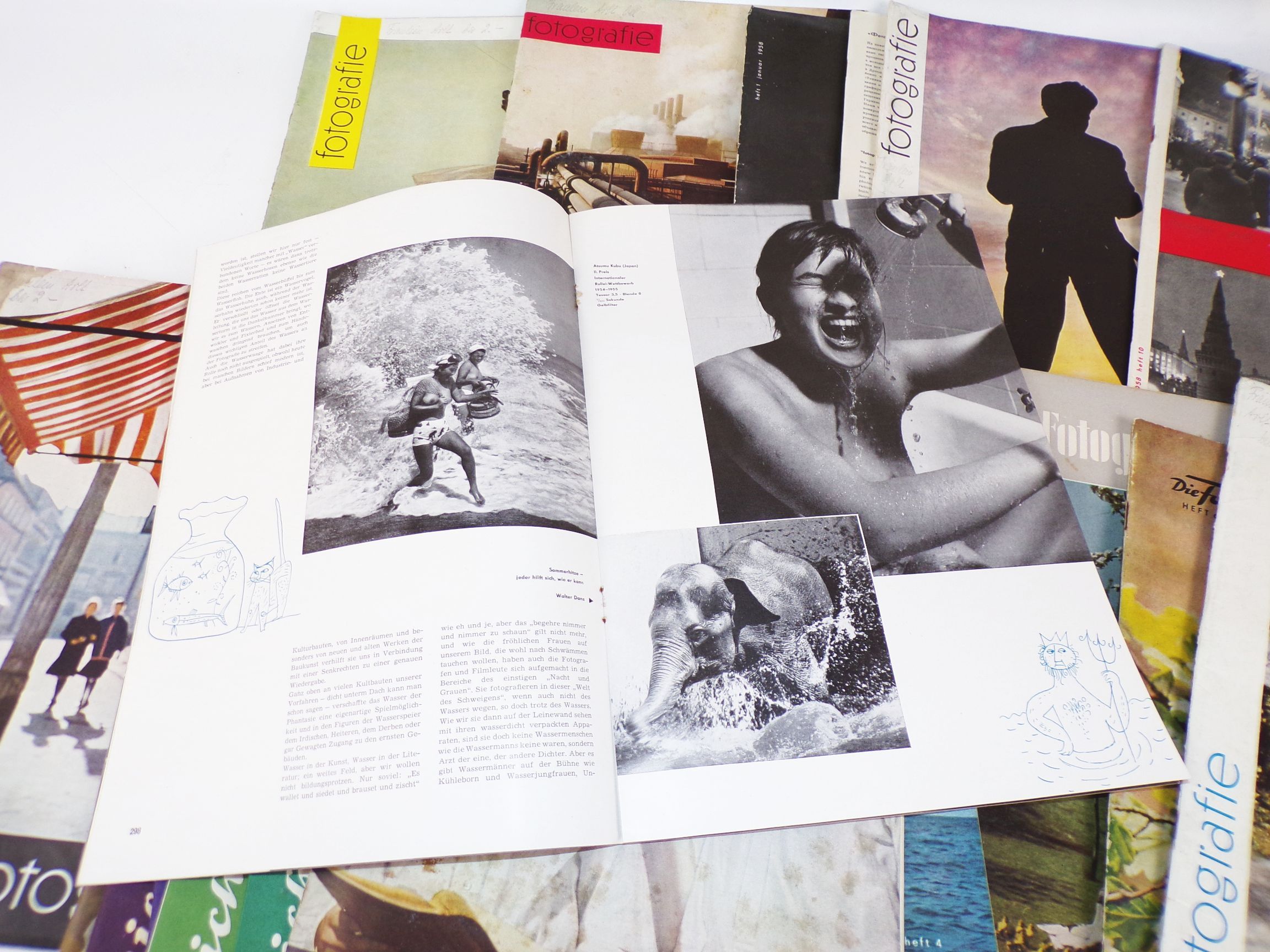 Alte Zeitschriften Fotografie 50er Jahre Zubehör Foto