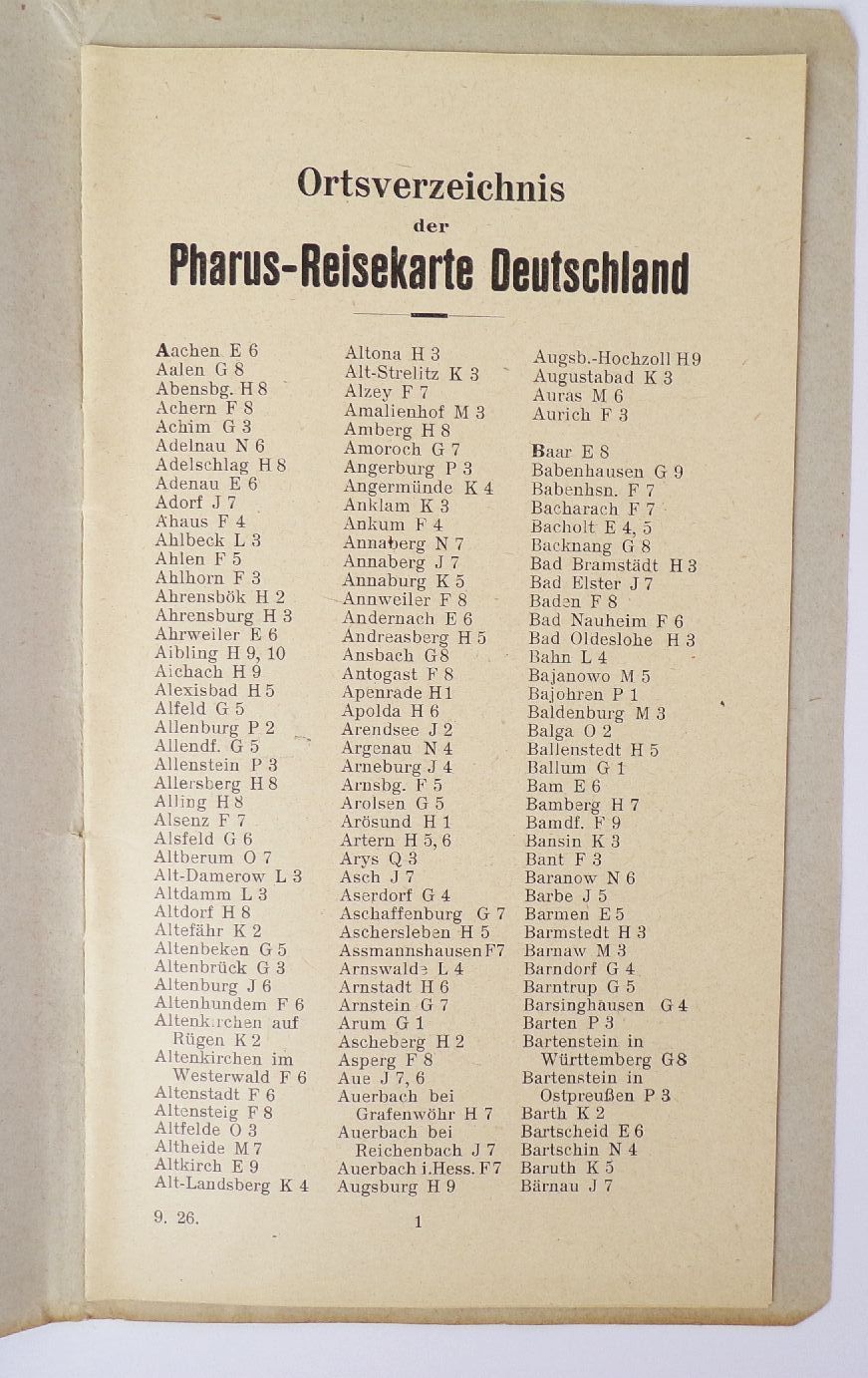 Pharus Reisekarte Deutschland und Mitteleuropa Große Ausgabe Landkarte Pharus Reisekarte Deutschland und Mitteleuropa Große Ausgabe Landkarte