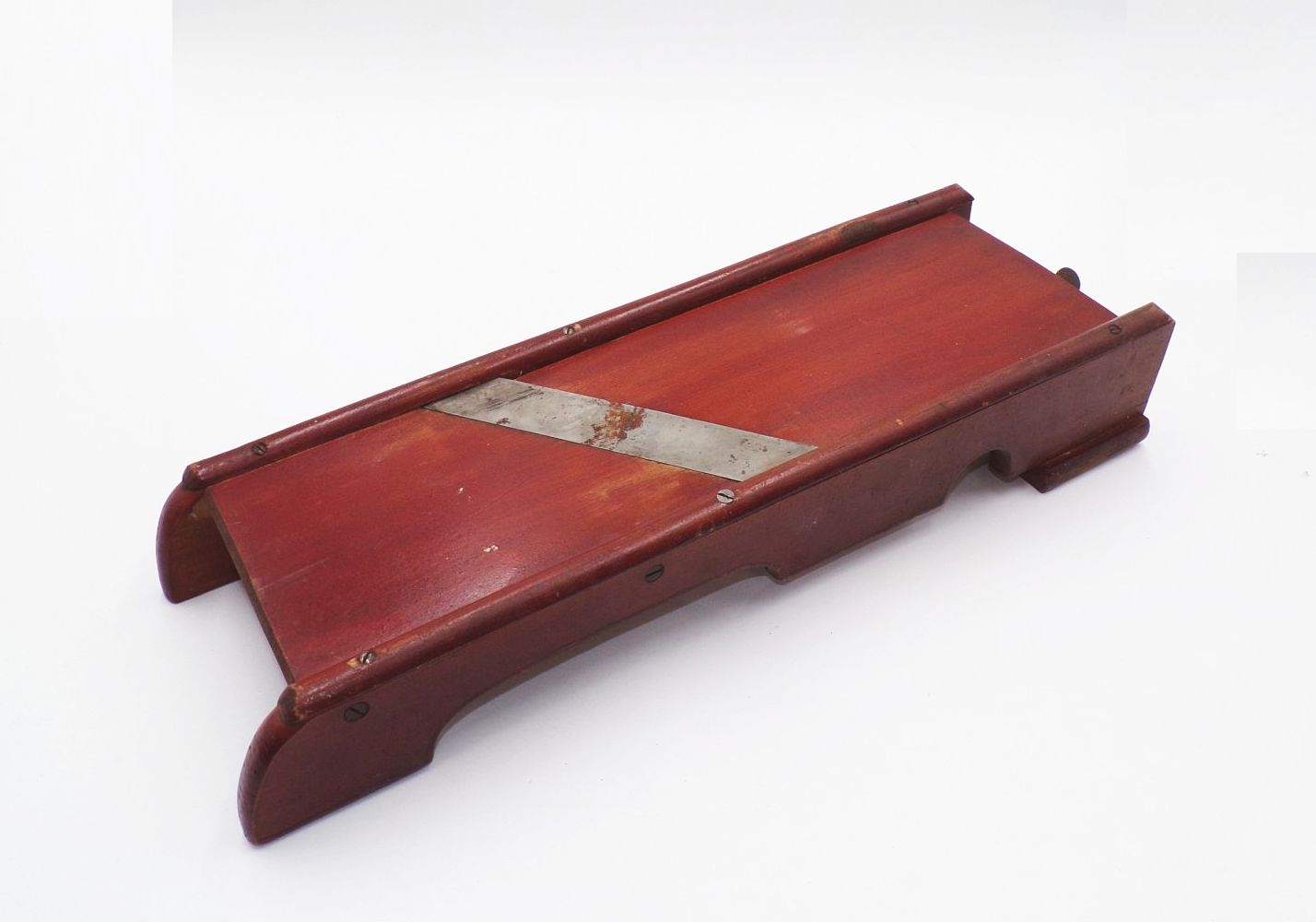 Alter Krauthobel Küchenreibe Gemüsehobel Landhaus Antik Deko 