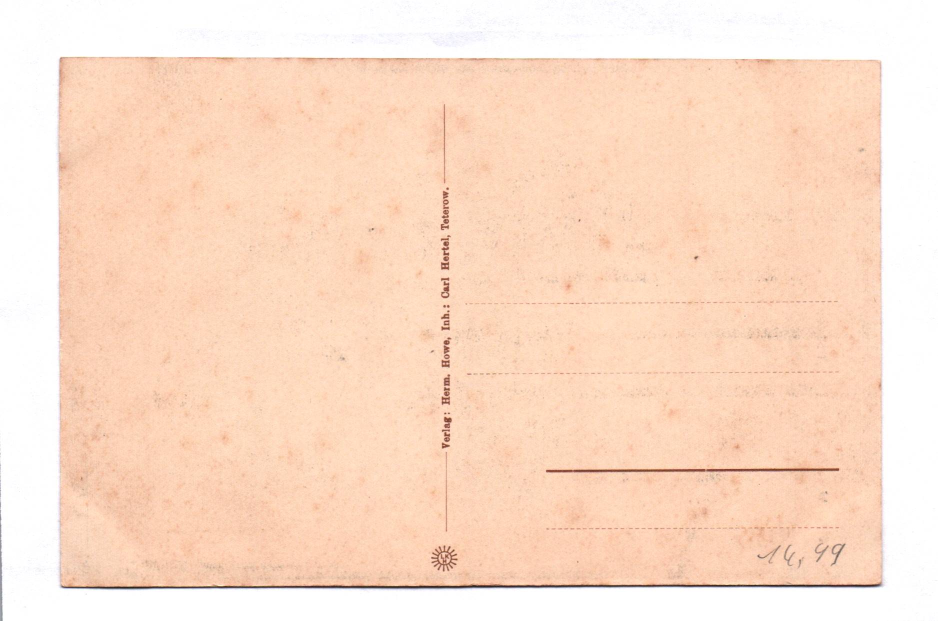 Ak Teterow Rathaus Mecklenburg Vorpommern