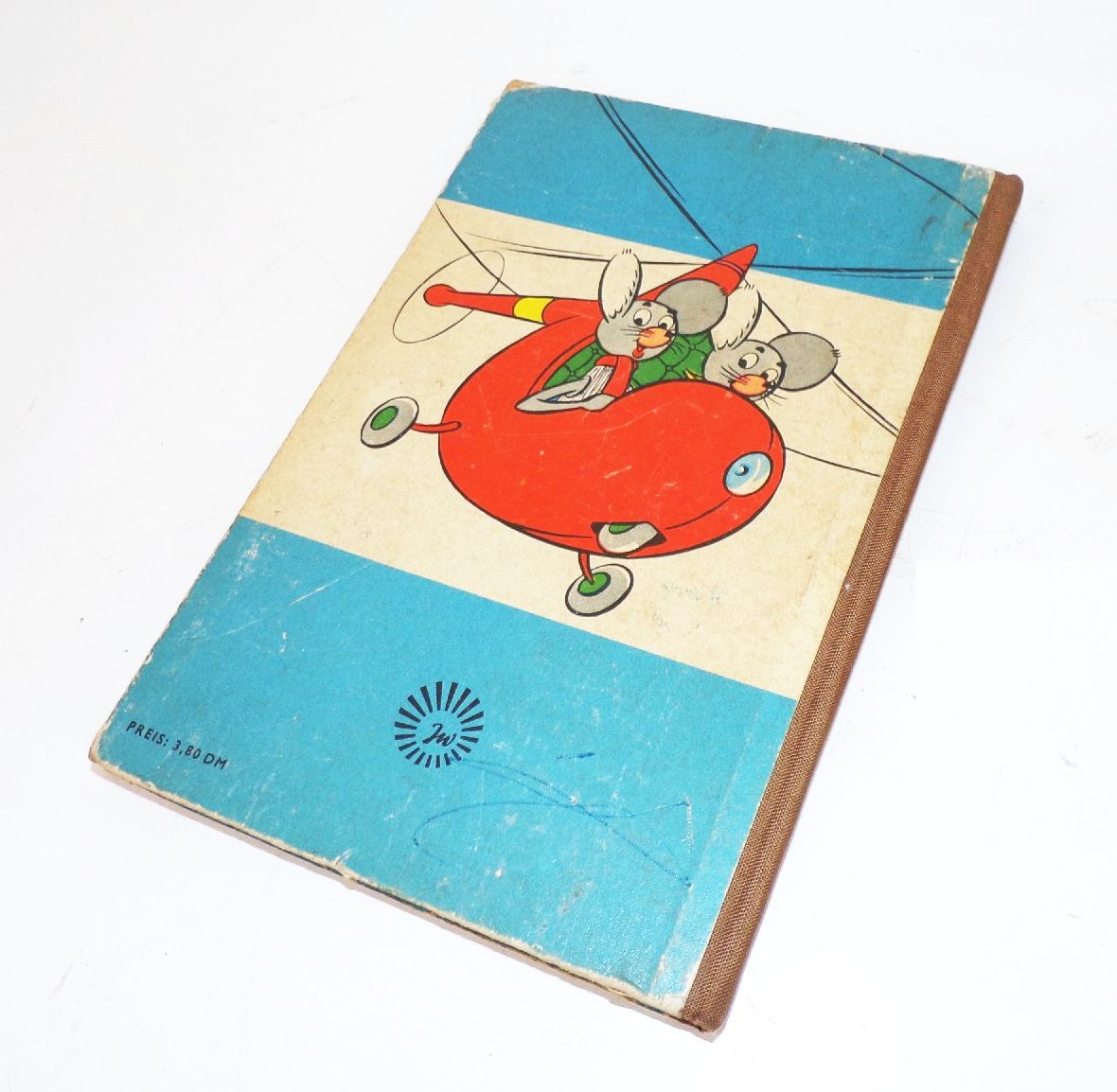 Lustige Mäuseabenteuer Blau Jürgen Kieser 1964 Comic