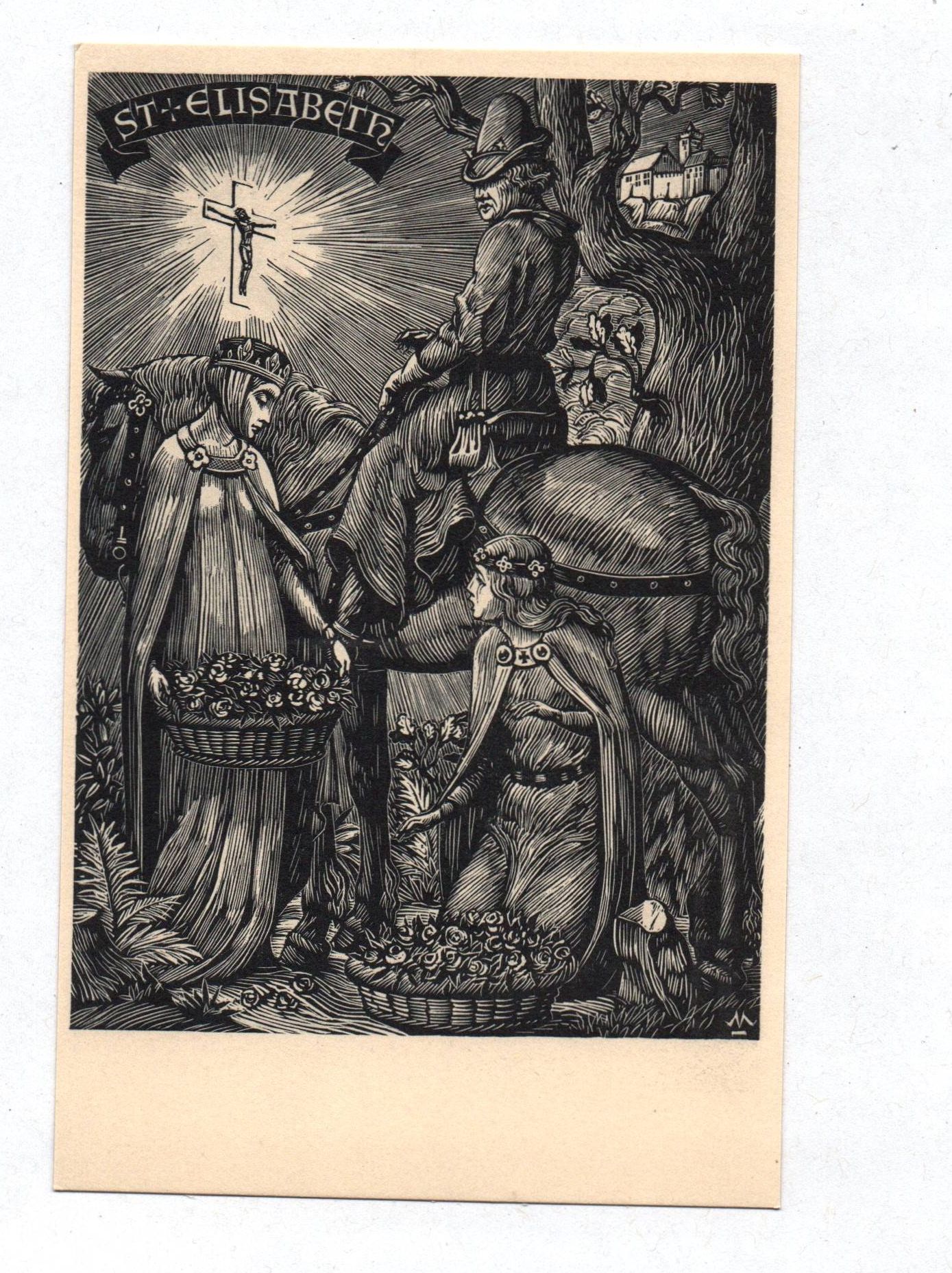 Ak Rhön Papst Pius XI Konrad von Parzham St Elisabeth 3 Postkarten mit Kuvert Ak Rhön Papst Pius XI Konrad von Parzham St Elisabeth 3 Postkarten mit Kuvert