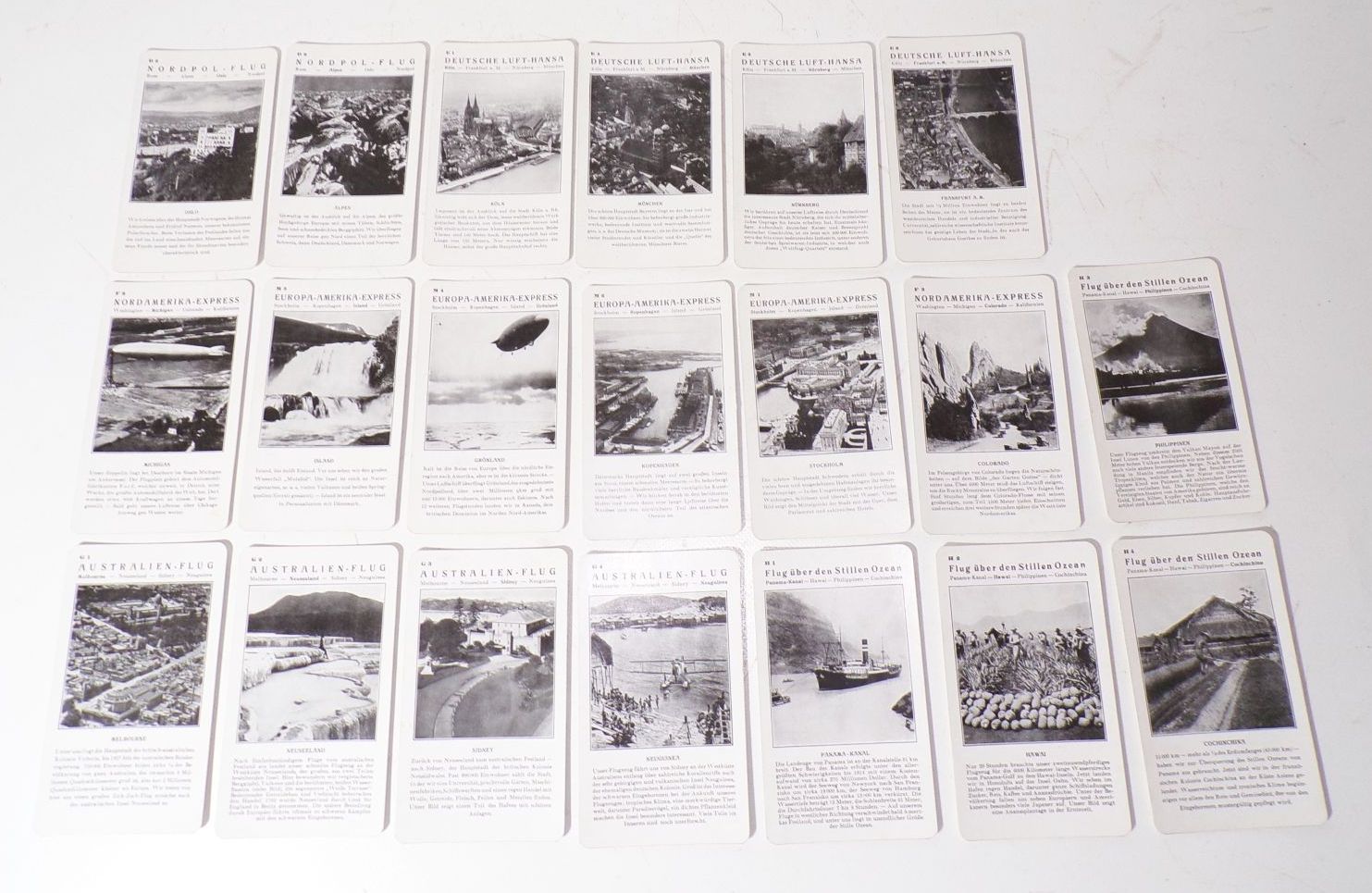 Spear Weltflug Quartett Walter Mackenthun 1930er 