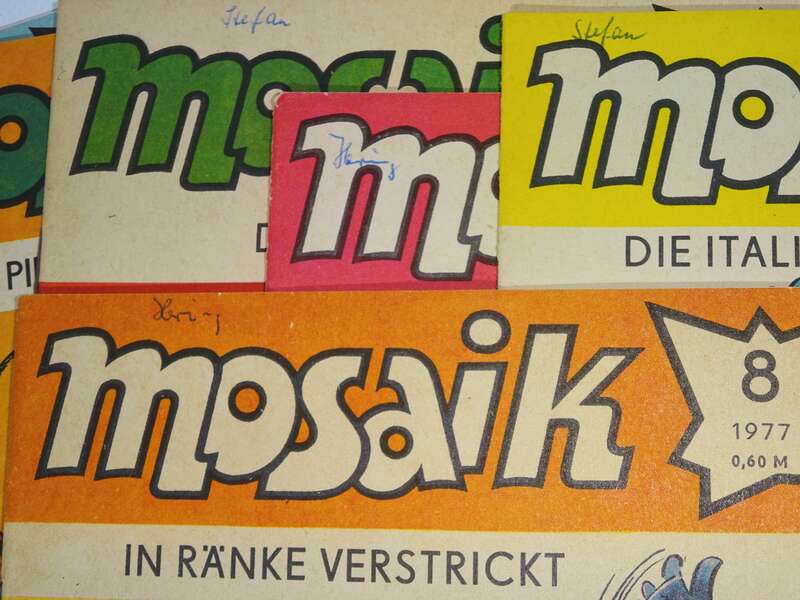 Mosaik Jahrgang 1977 Abrafaxe DDR Comic
