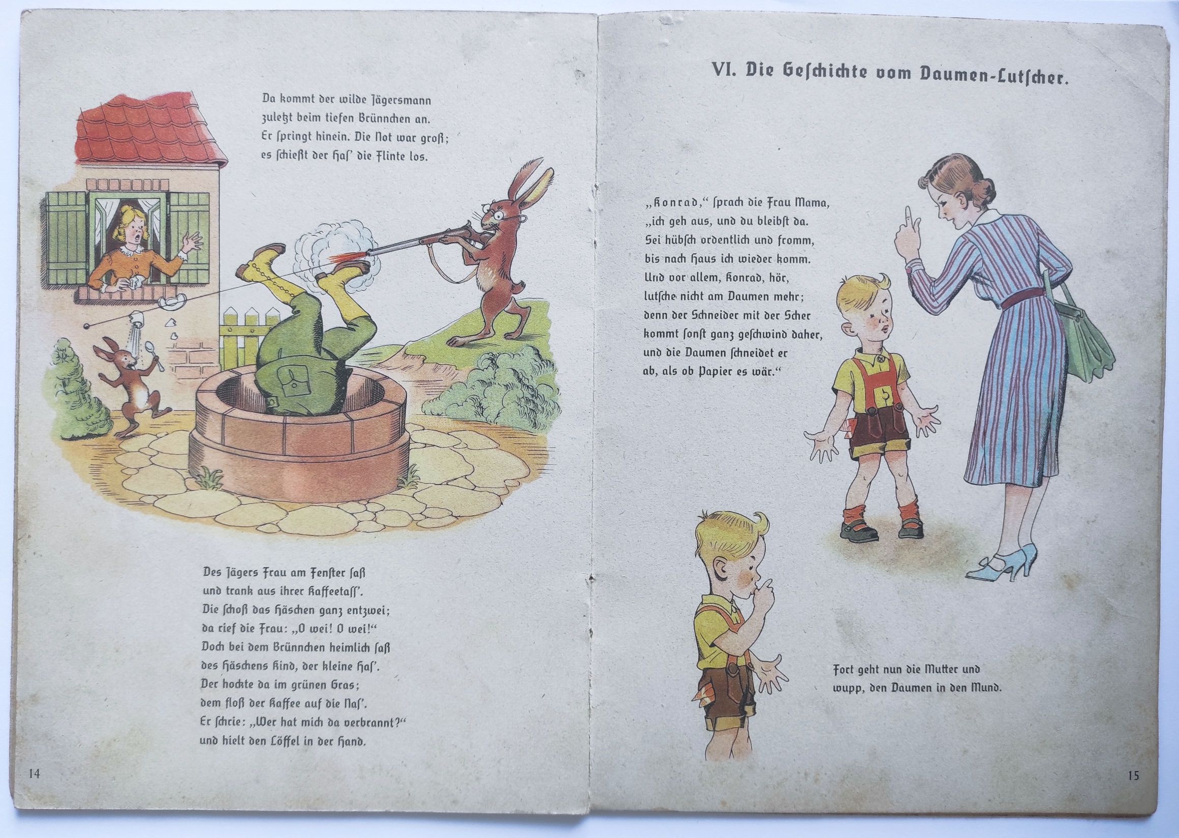 Der Struwwelpeter Neugezeichnet von Otto Schmitz Schwabacher Bilderbücher Nr 11 Der Struwwelpeter Neugezeichnet von Otto Schmitz Schwabacher Bilderbücher Nr 11