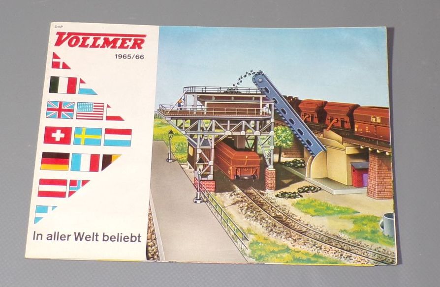 Vollmer 1965 1966 Katalog Modelleisenbahn 