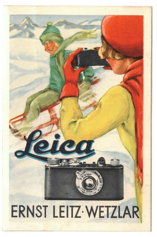 Prospekt Leica Ernst Leitz Wetzlar 1930er !