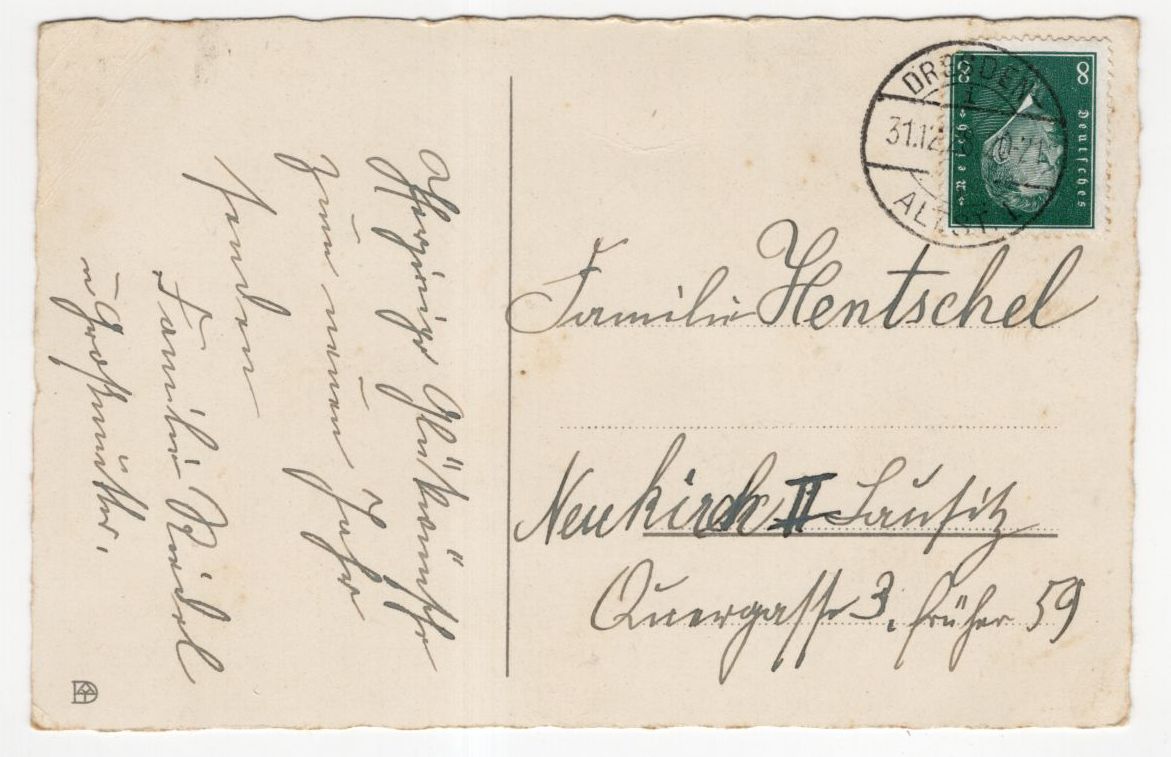 Künstler Ak Kind verabschiedet sich vom alten Jahr 1928